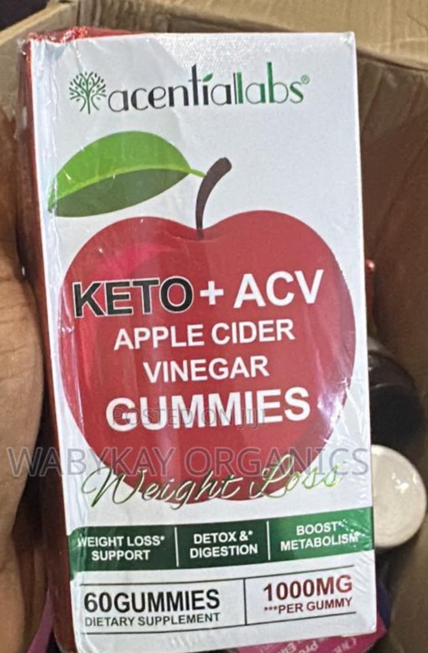 Acential Labs Keto + ACV Apple Cider Vinegar Gummies