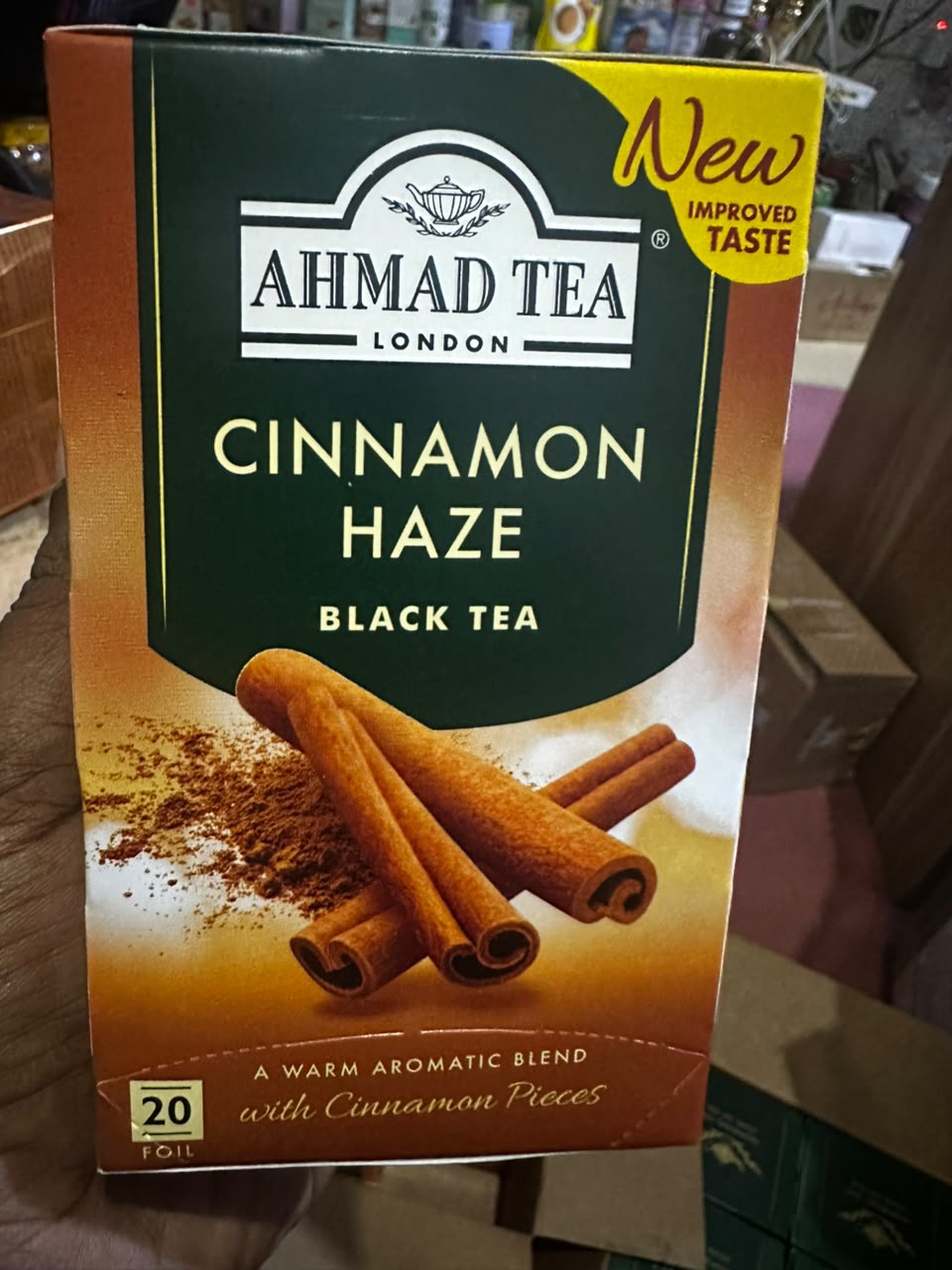 Ahmad Tea Cinnamon Haze — Black Tea
