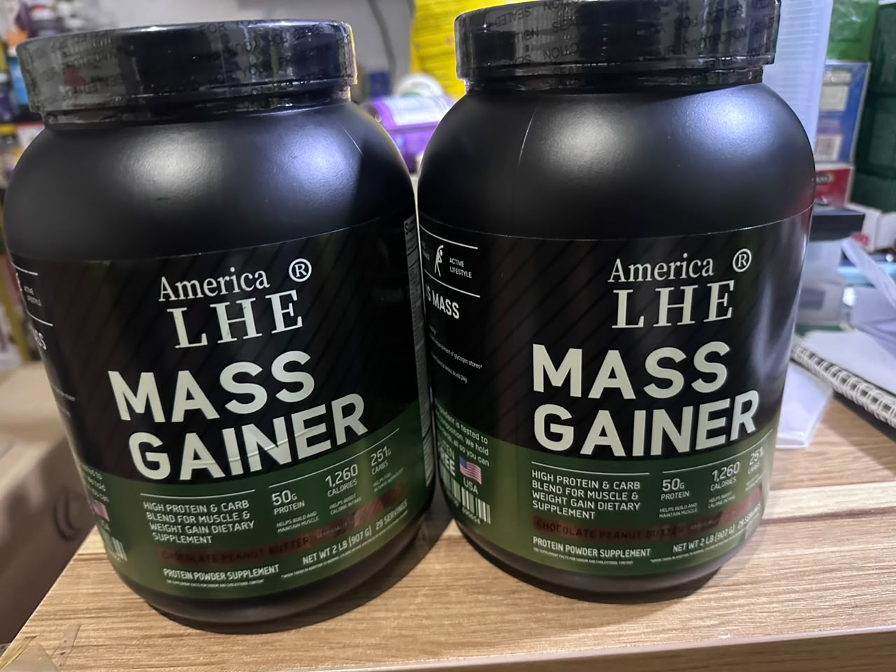 America LHE Mass Gainer — Chocolate Peanut Butter