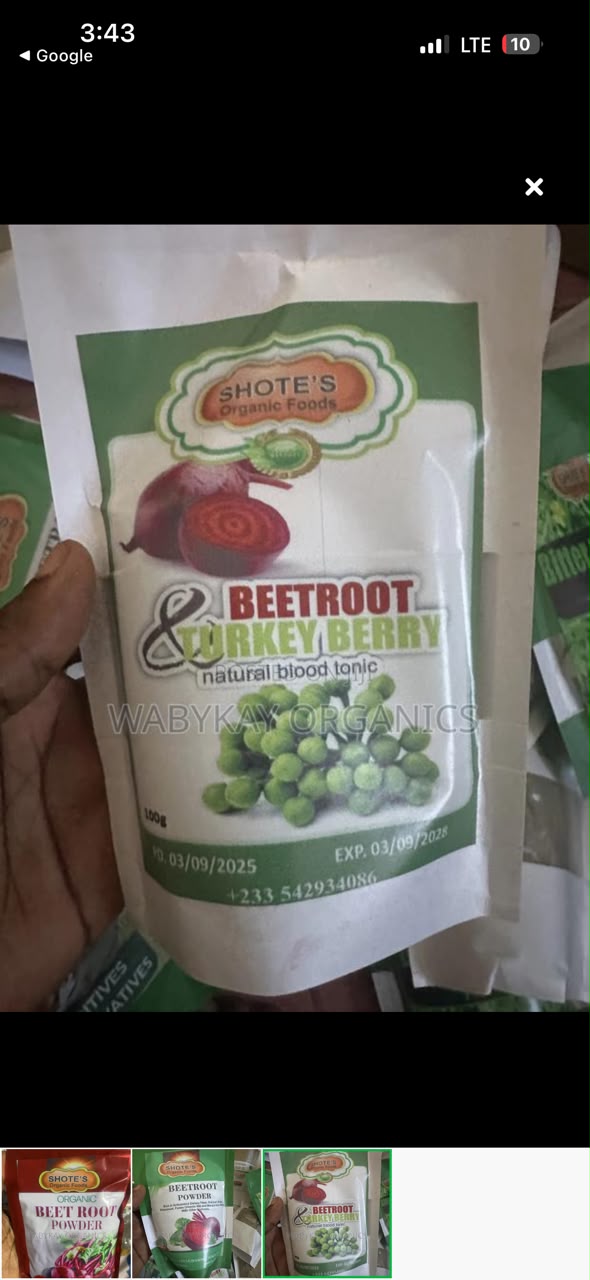 Shote's Beetroot & Turkey Berry Powder
