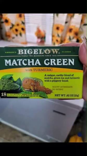 Bigelow Matcha Green Tea with Turmeric