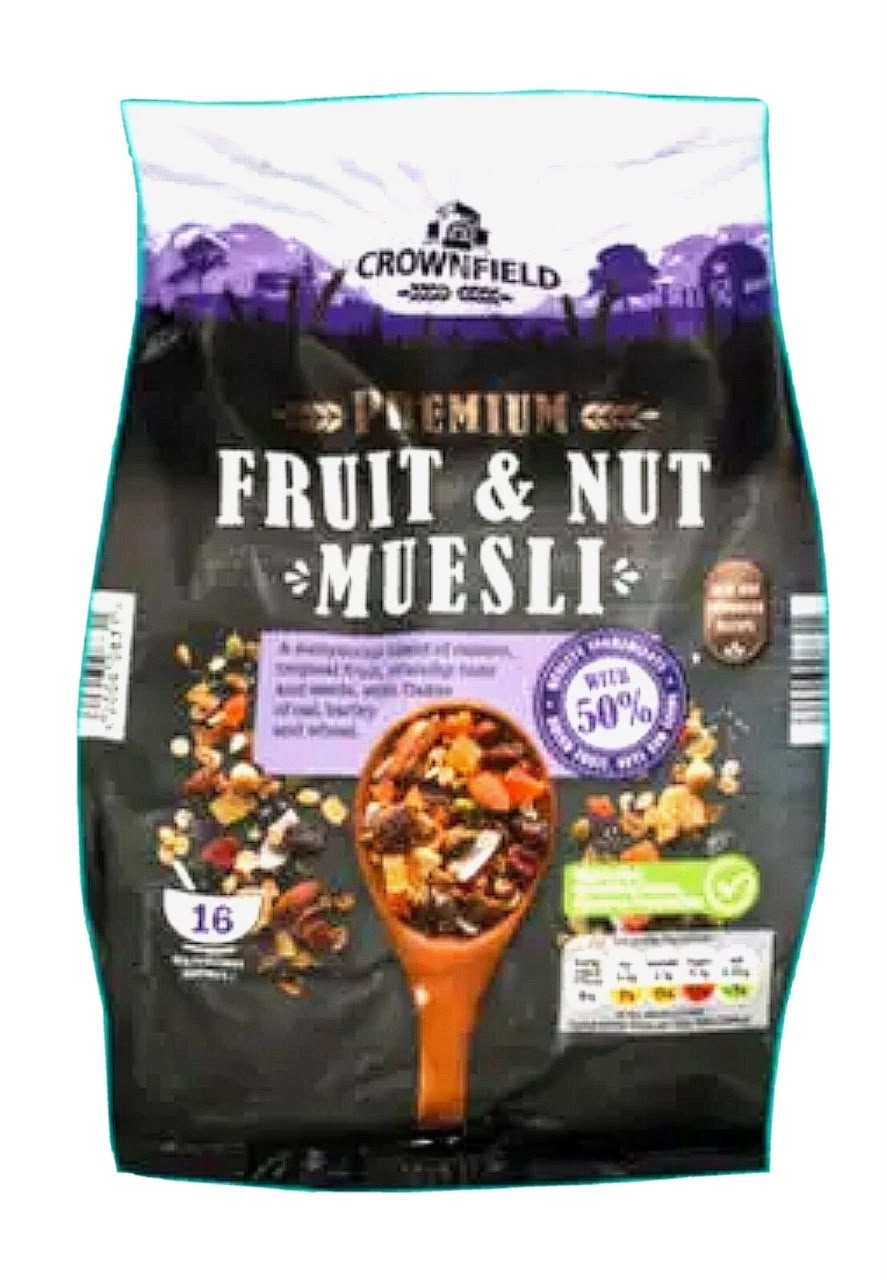 Crownfield Premium Fruit & Nut Muesli