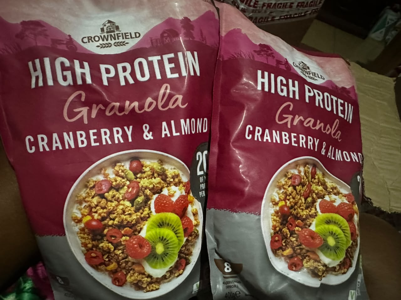 Crownfield High Protein Granola — Cranberry & Almond