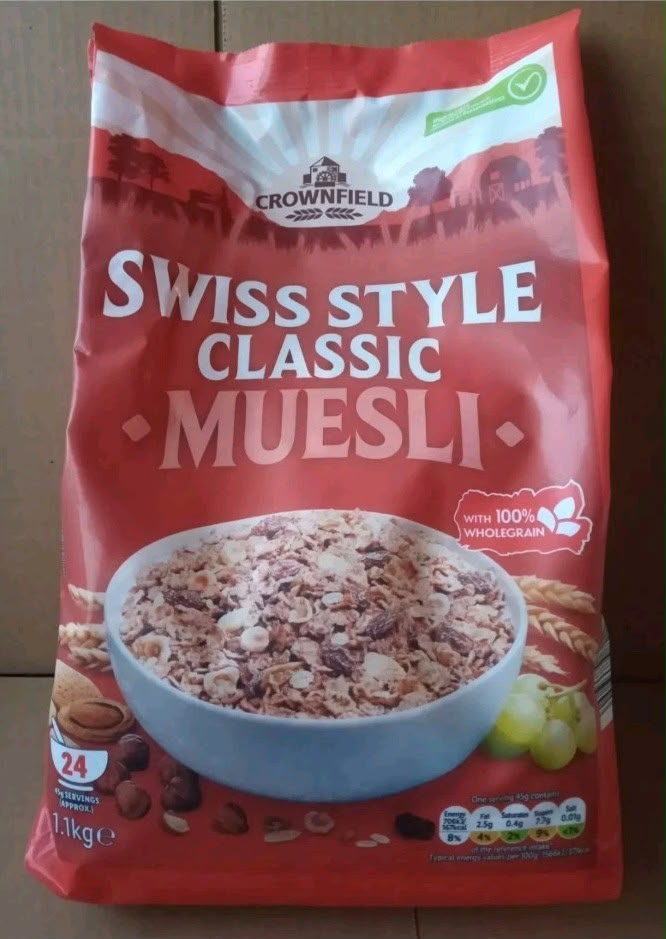 Crownfield Swiss Style Classic Muesli