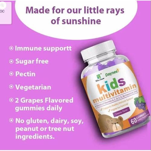 Dayneel Kids Multivitamin Gummies