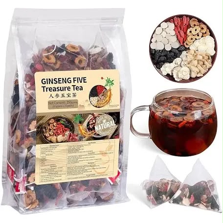 Ginseng Five Treasure Tea