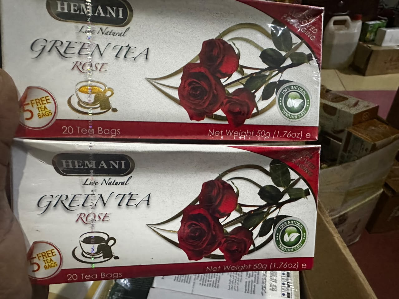 Hemani Green Tea Rose