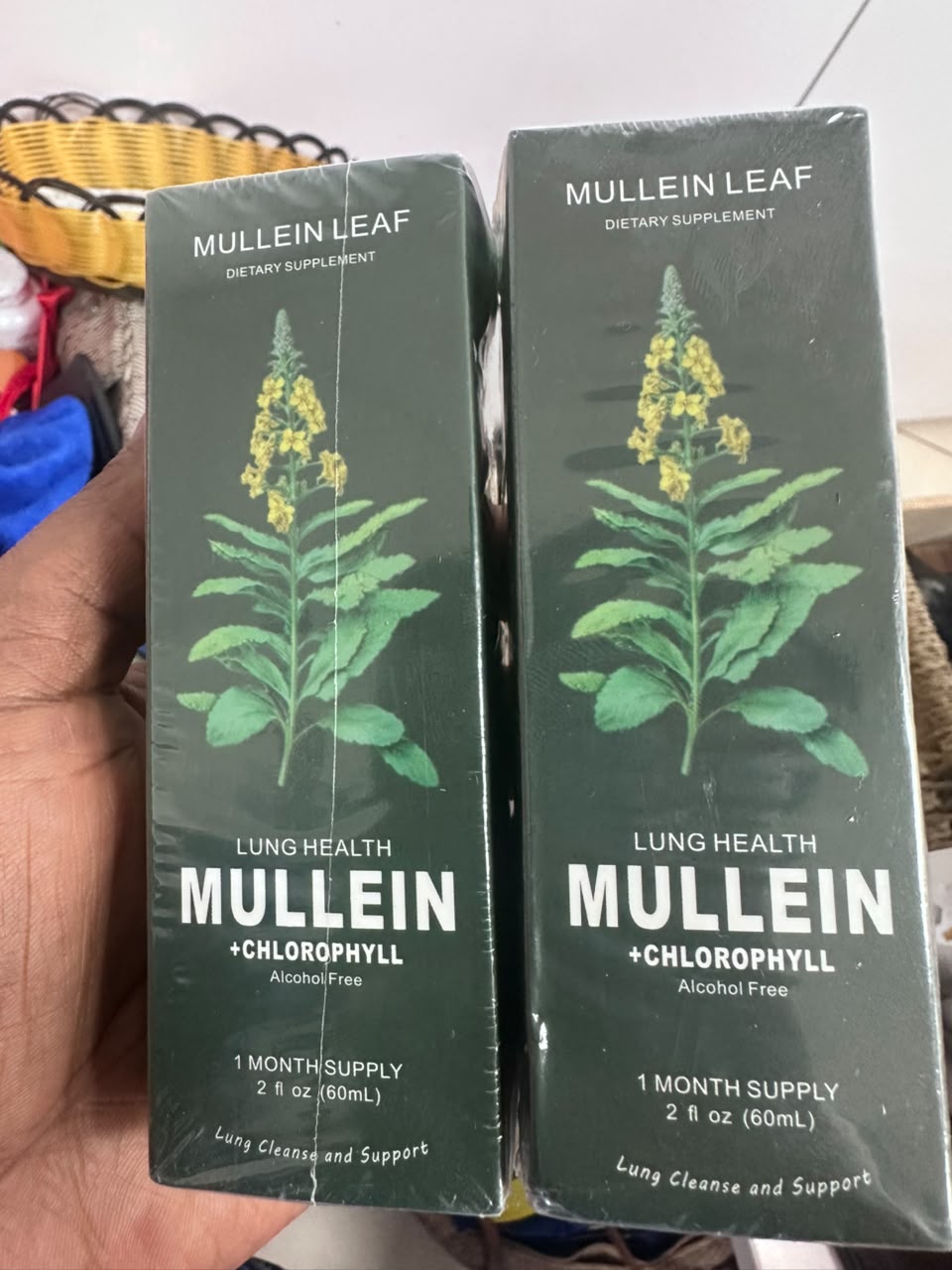 Mullein Leaf + Chlorophyll Liquid Drops