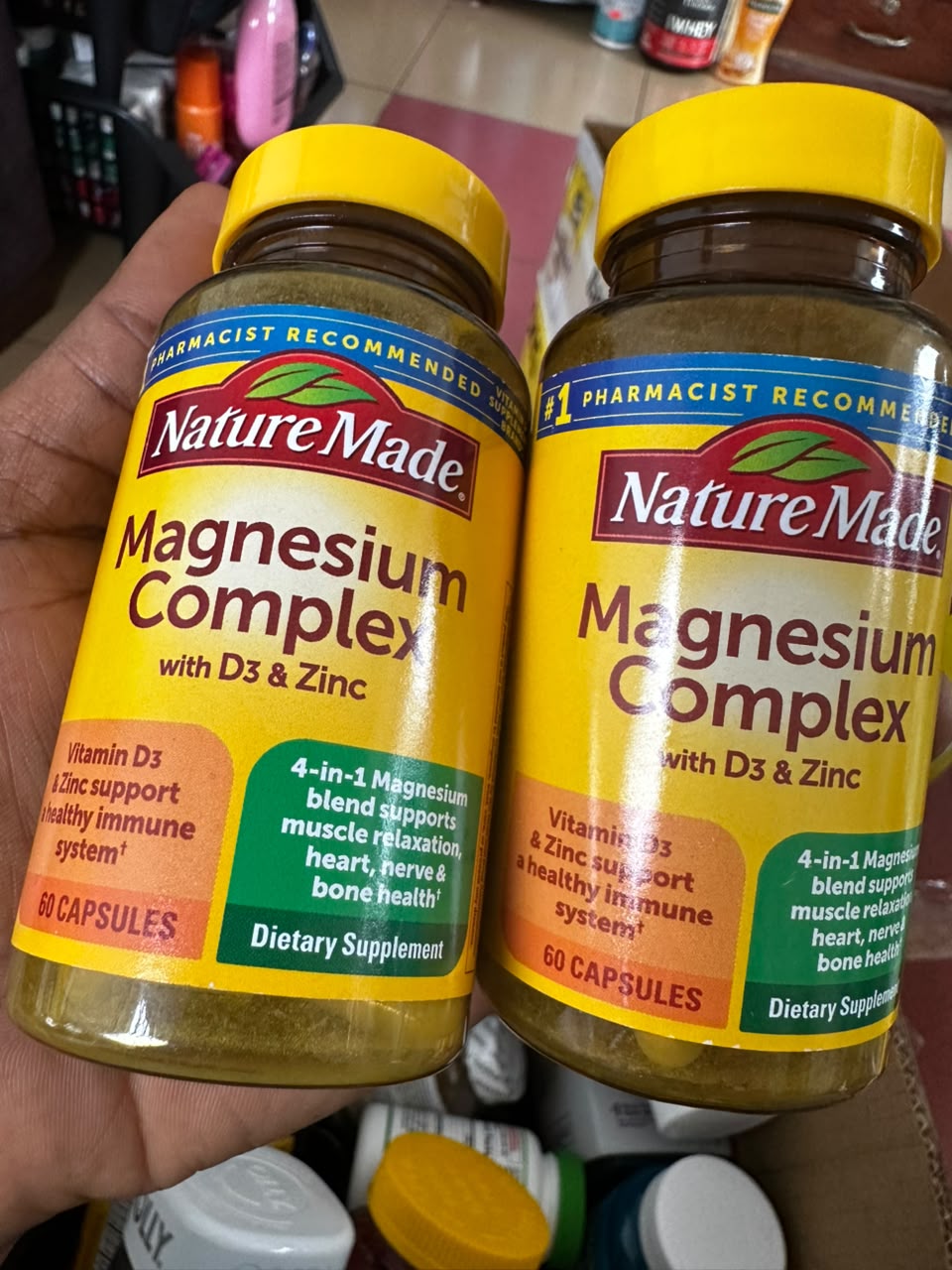 Nature Made Magnesium Complex with D3 & Zinc