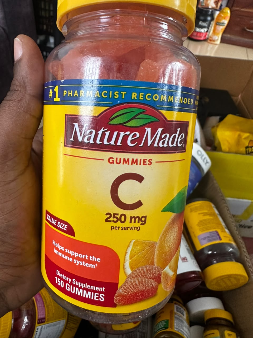 Nature Made Vitamin C 250mg Gummies (Value Size)