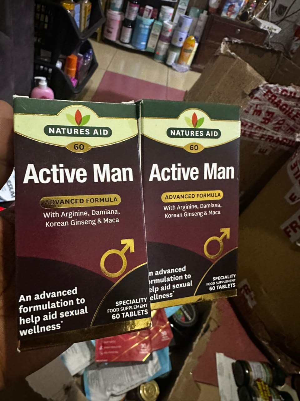 Natures Aid Active Man — Advanced Formula
