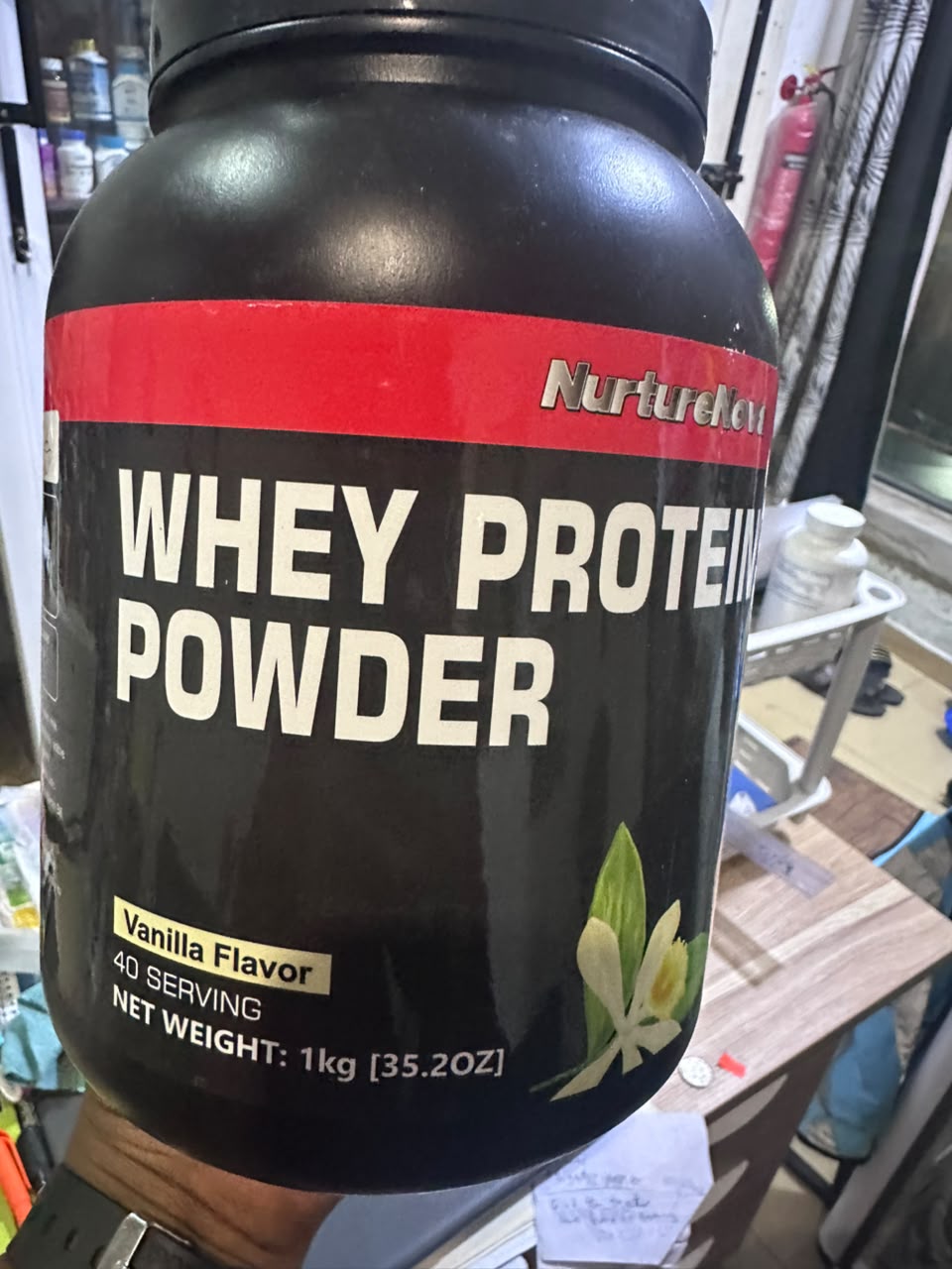 NurtureNest Whey Protein Powder Vanilla