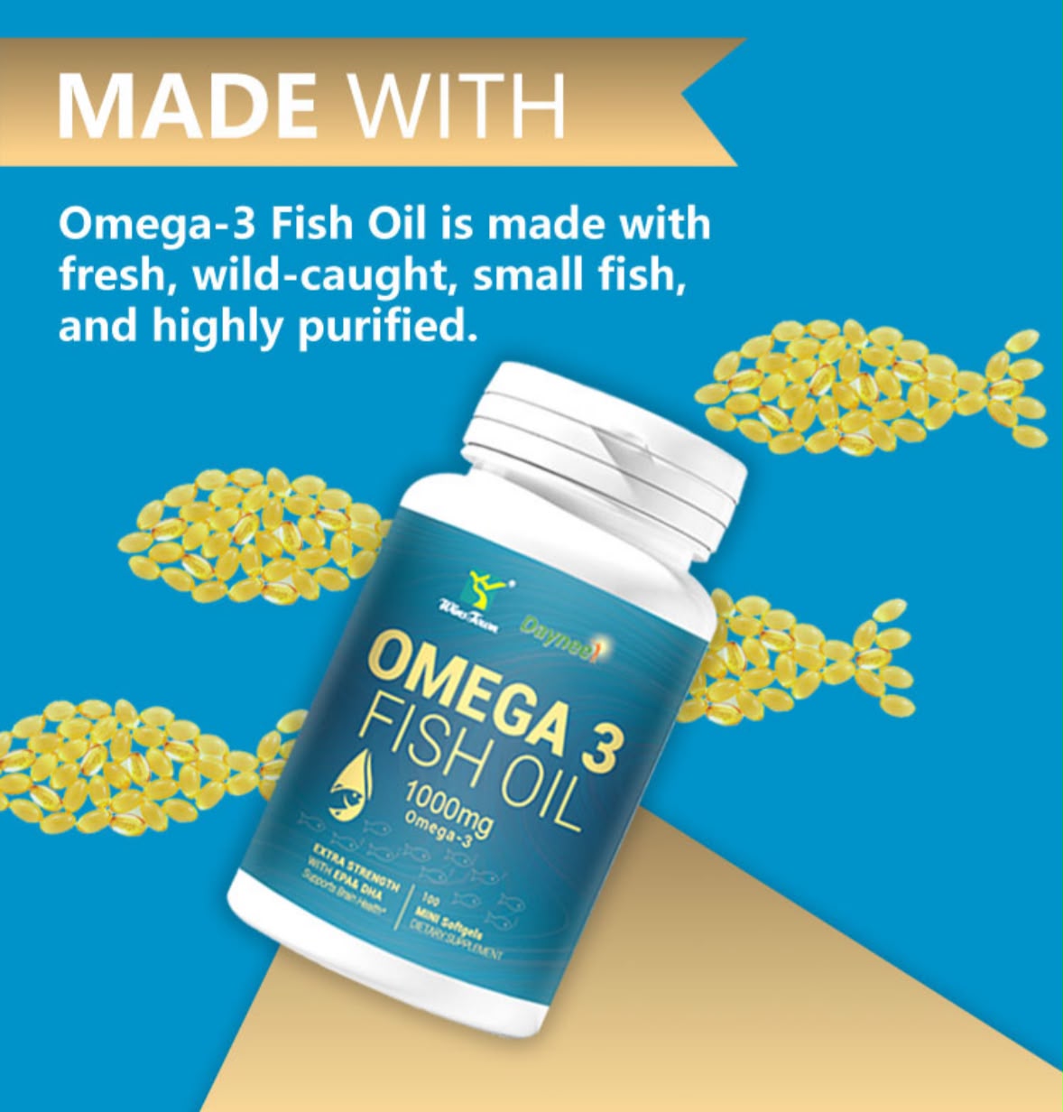Omega 3 Fish Oil 1000mg