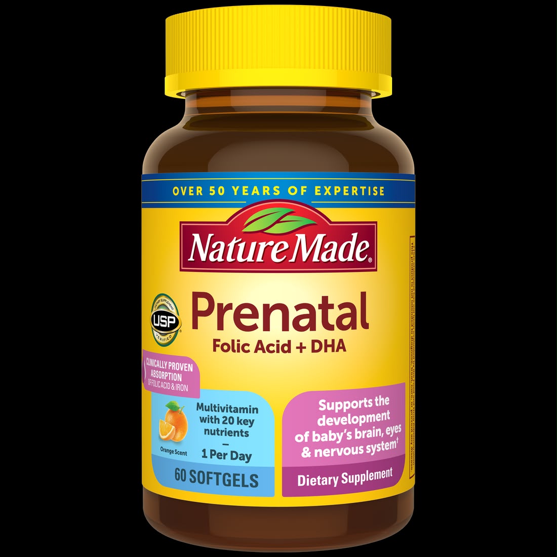 Nature Made Prenatal Folic Acid + DHA
