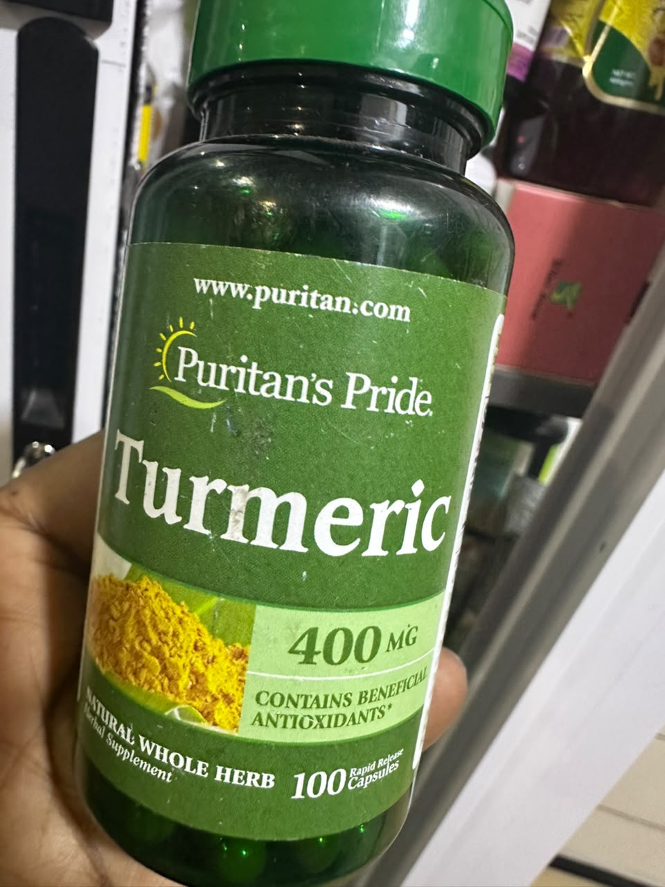 Puritan's Pride Turmeric 400mg
