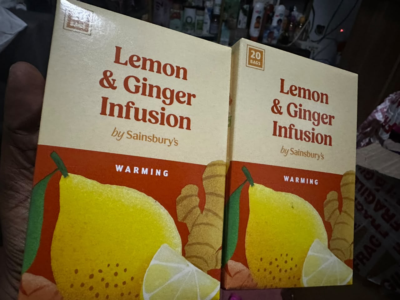 Sainsbury's Lemon & Ginger Infusion