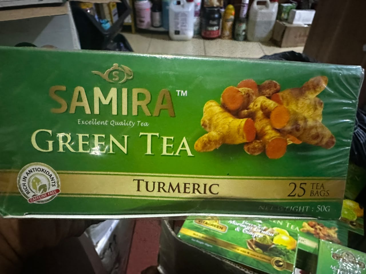 Samira Green Tea Turmeric