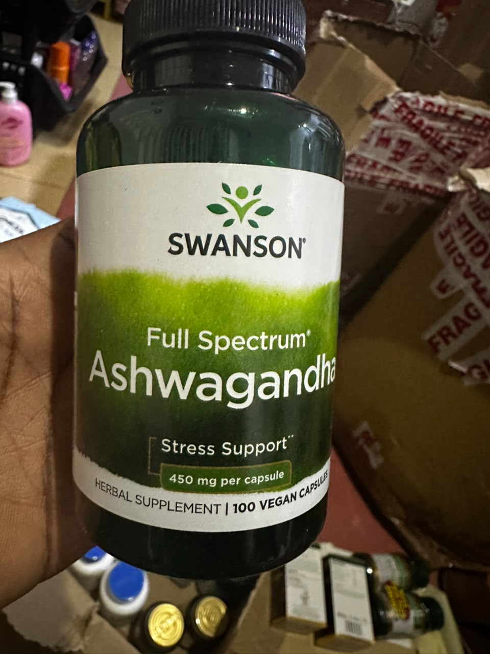 Swanson Full Spectrum Ashwagandha 450mg