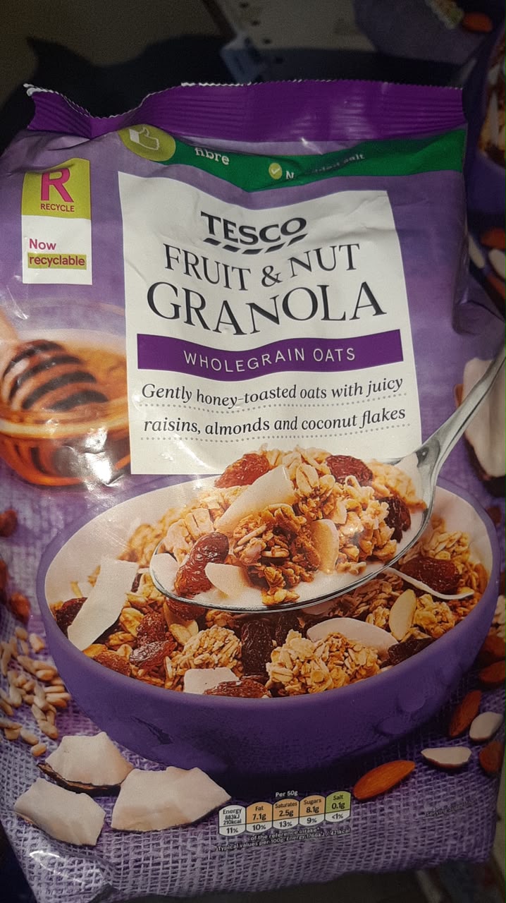 Tesco Fruit & Nut Granola
