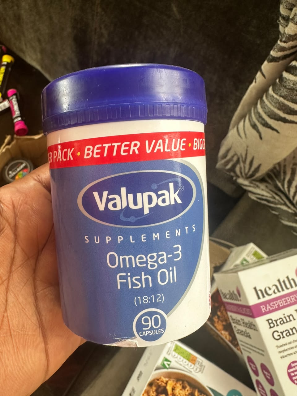 Valupak Omega-3 Fish Oil (18:12)